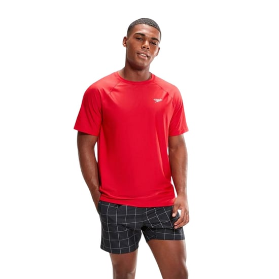 Speedo Mens Crew Neck Regular T-Shirt (Röd) - Image 3