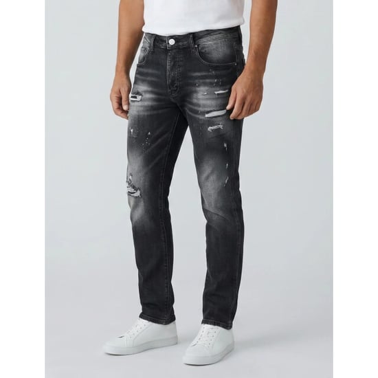 True Rise Ripped slim fit jeans spijkerbroek volwassenen - Image 2