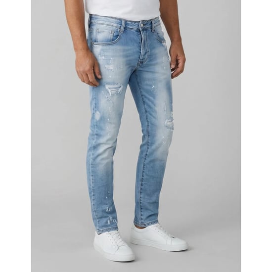 True Rise Gescheurde jeans slim fit spijkerbroek volwassenen - Image 3