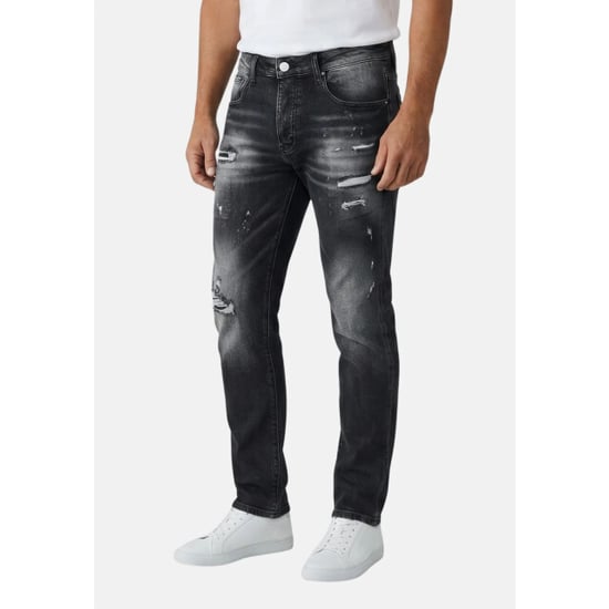 True Rise Ripped slim fit jeans spijkerbroek volwassenen - Image 4