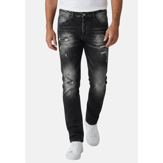 True Rise Ripped slim fit jeans spijkerbroek volwassenen - Image 6