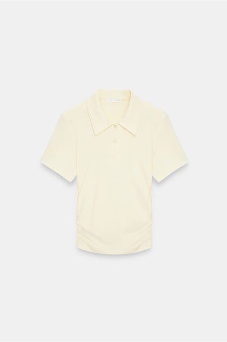 Women’s Crop Slim Fit Polo T-Shirt - Image 5