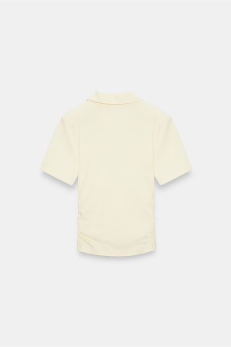 Women’s Crop Slim Fit Polo T-Shirt - Image 6