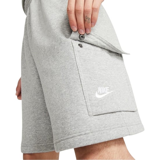 Nike Mens Sportswear Club Cargo Shorts Grey - Image 2