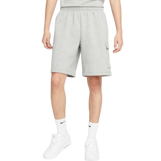 Nike Mens Sportswear Club Cargo Shorts Grey - Image 5