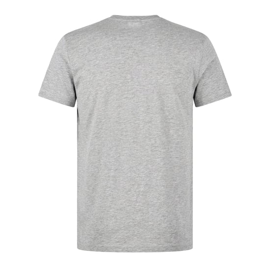 Lacoste Heren Pima Logo Lichtgewicht V Hals T-shirt (Zilvergrijs) - Image 2