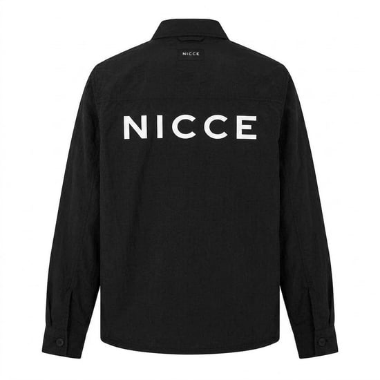 Nicce Heren Fletch Overhemd (Zwart) - Image 2