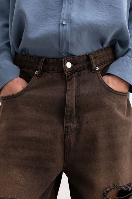 Förstörda jeansshorts - Image 4
