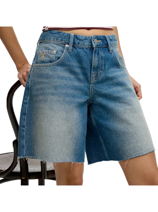 Superdry dames shorts met middelhoge taille en baggy model - Image 2