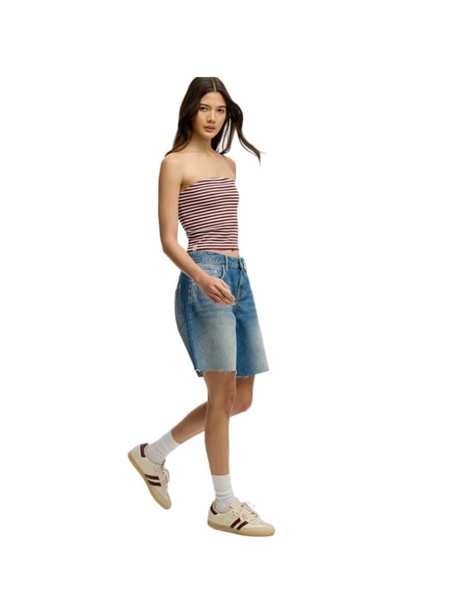 Superdry dames shorts met middelhoge taille en baggy model - Image 4