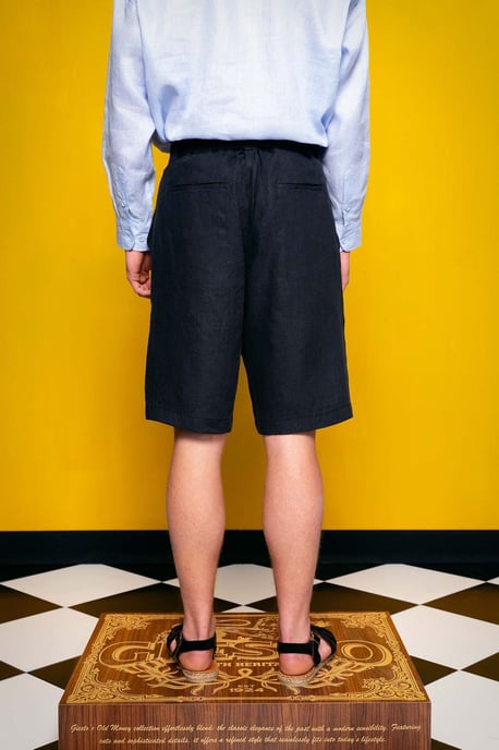 Bältesförsedda Vida Linshorts - Image 3
