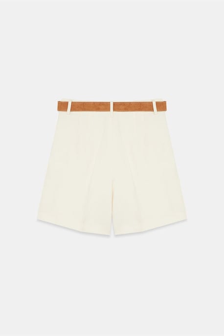 High-Waist Wide-Leg Tailored Shorts - Image 6
