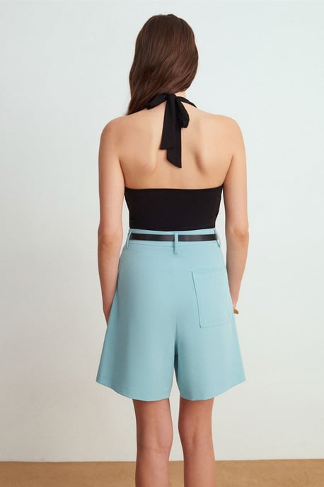 Hoge Taille Wijde Pantalon Shorts - Image 3