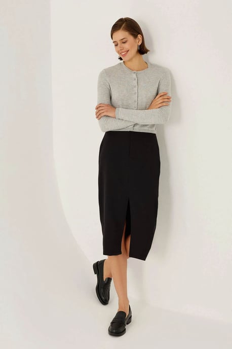 Slit Maxi Kjol - Image 1