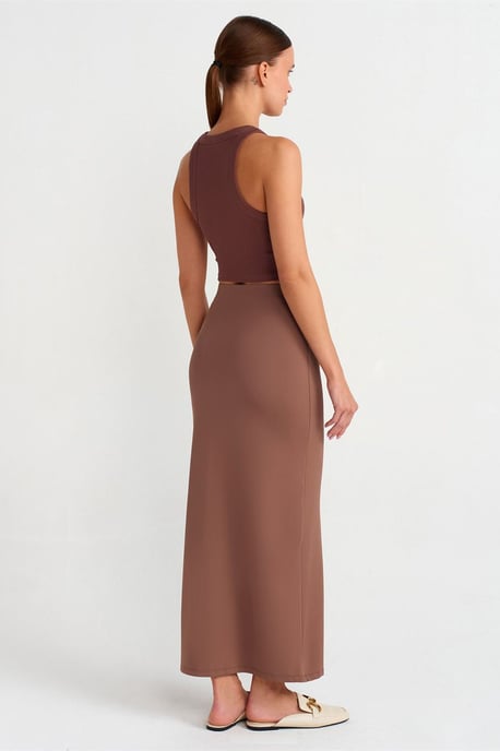 Hoge Taille Maxi Potloodrok - Image 2