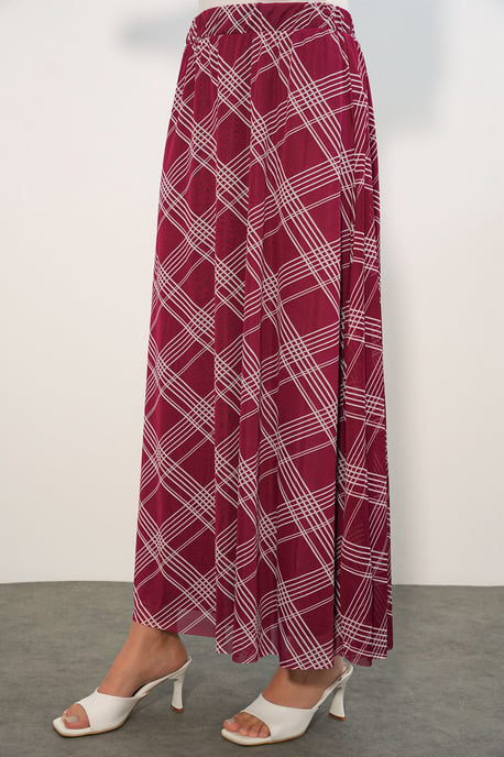 Bloemen Hoge Taille Maxi Rok - Image 2