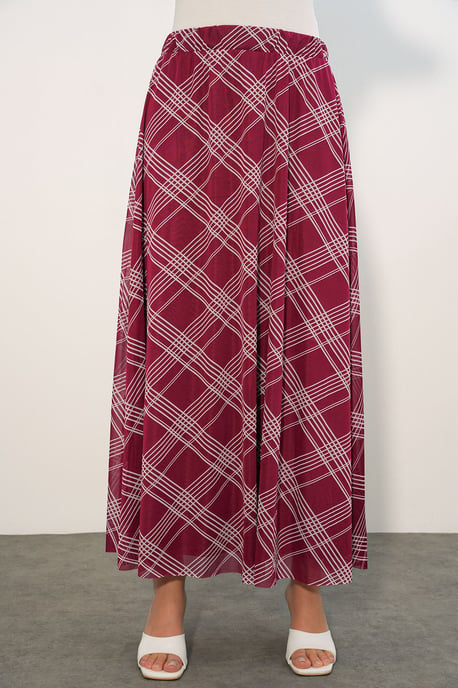 Bloemen Hoge Taille Maxi Rok - Image 4