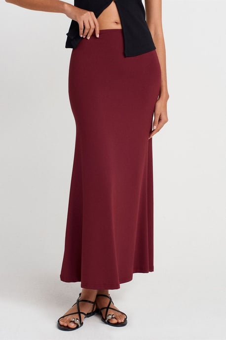 Hoge Taille A-Lijn Maxi Rok - Image 4
