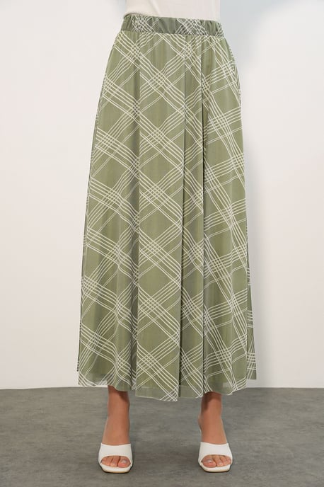 Bloemen Hoge Taille Maxi Rok - Image 4