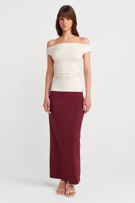 Hoge Taille Maxi Potloodrok - Image 1