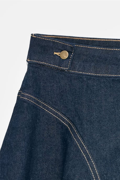Hoge Taille Mini Skater Rok - Image 6