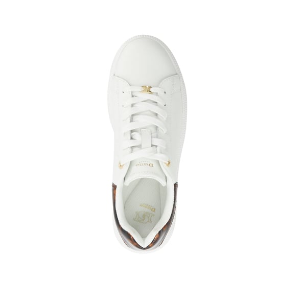 Dune Ladies Electron - Suede Flatform Trainers - Image 3