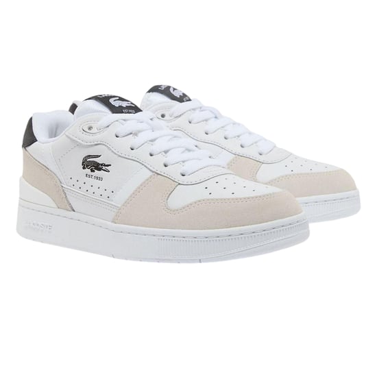 Lacoste Kinder/Kinder T-Clip Set Leren Trainers (Wit, Zwart) - Image 4
