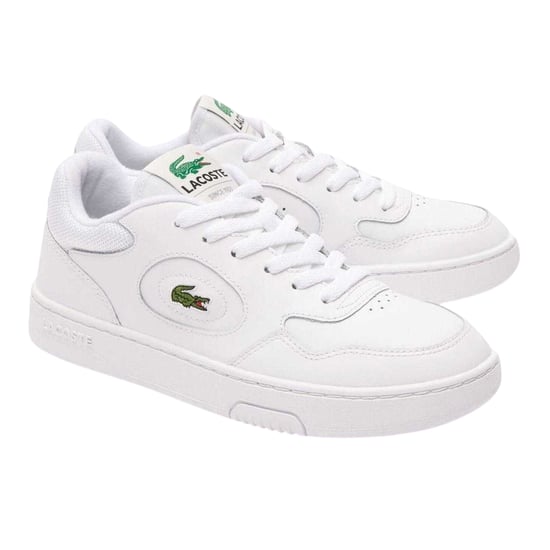 Lacoste Dames-sneakers van krokodillenleer (Wit) - Image 4