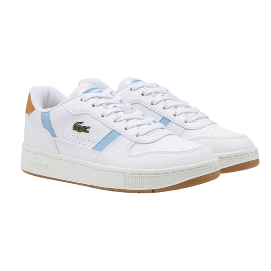 Lacoste Kinderen/Kinderen T-Clip Set Platte Trainers (Wit/blauw) - Image 4