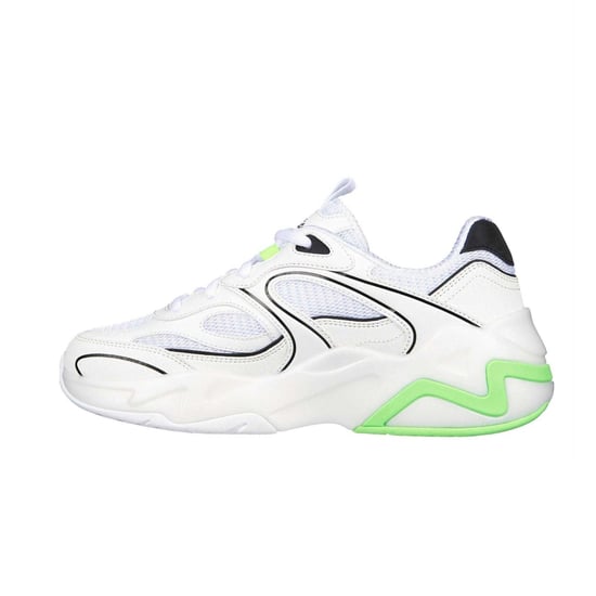 Skechers Dames/Dames D´Lux Slip-on Trainers (Wit/Kalk) - Image 2