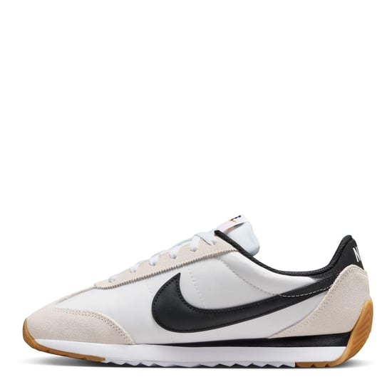 Nike Dam/Ladies Waffle Debut Suede Wedge Trainers (Vit/Svart) - Image 2