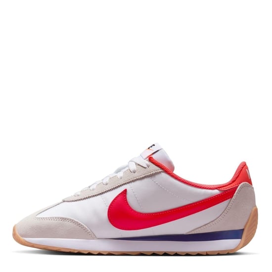 Nike Dam/Ladies Waffle Debut Suede Wedge Trainers (Vit/blått/rött) - Image 2