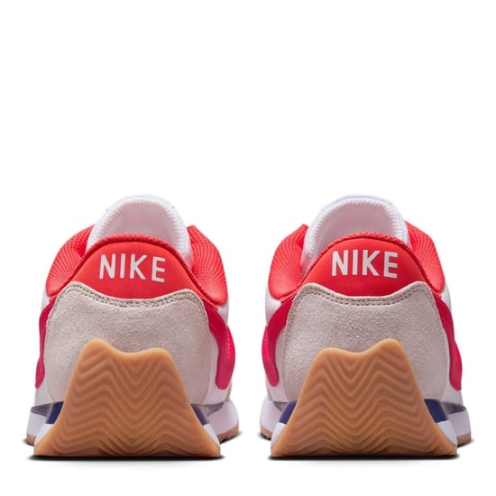 Nike Dam/Ladies Waffle Debut Suede Wedge Trainers (Vit/blått/rött) - Image 4