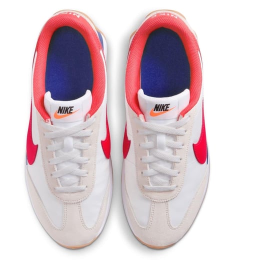Nike Dam/Ladies Waffle Debut Suede Wedge Trainers (Vit/blått/rött) - Image 5