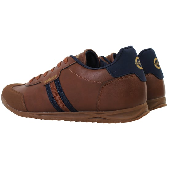 Lambretta Tackle Mens Brown Trainers - Image 3