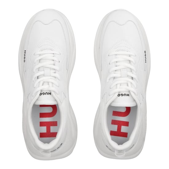 Hugo Dames/Dames Leon Logo Trainers (Wit) - Image 3