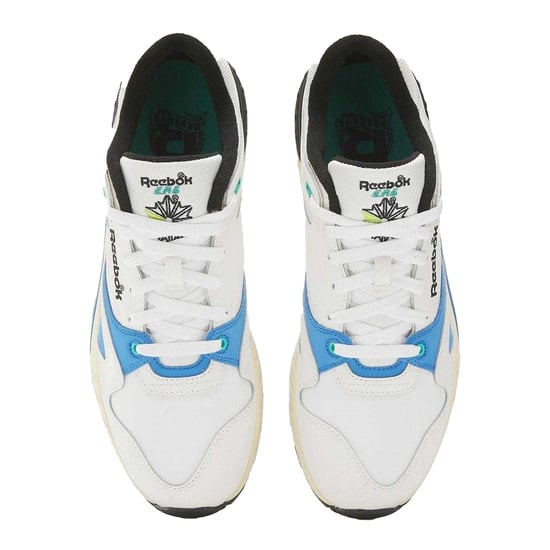 Reebok Womens/Ladies ERS 4000 Leather Trainers (White/Blue) - Image 3