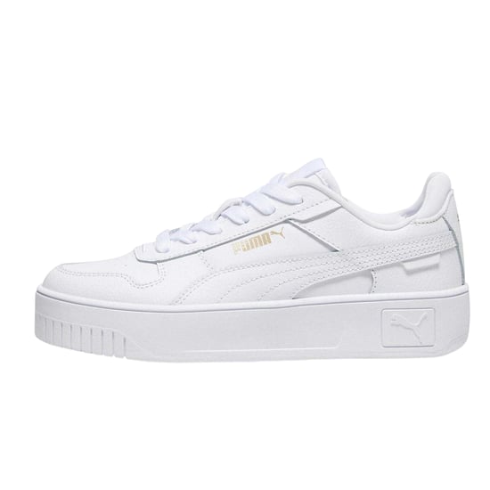 Puma Childrens/Kids Carina Street Platform Trainers (Puma White) - Image 3