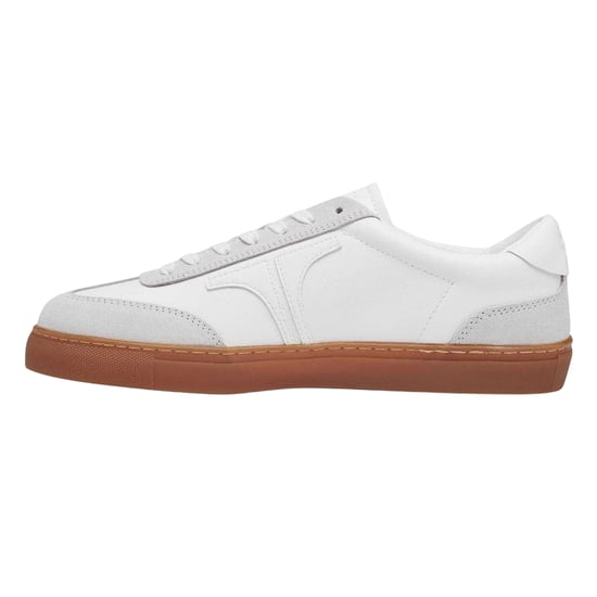Ted Baker Heren Robert leren platte sneakers (Wit) - Image 3