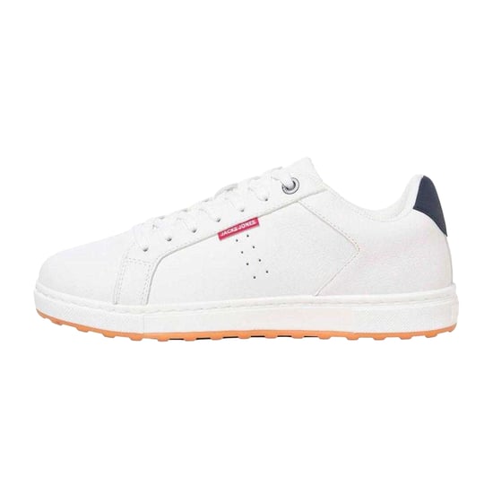 Jack And Jones Mens PU Trainers (Bright White) - Image 2