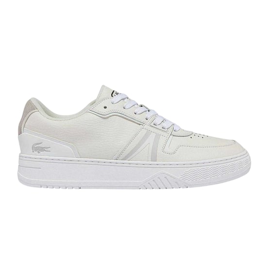 Lacoste Heren L003 Neo Leren Trainers (Wit) - Image 1