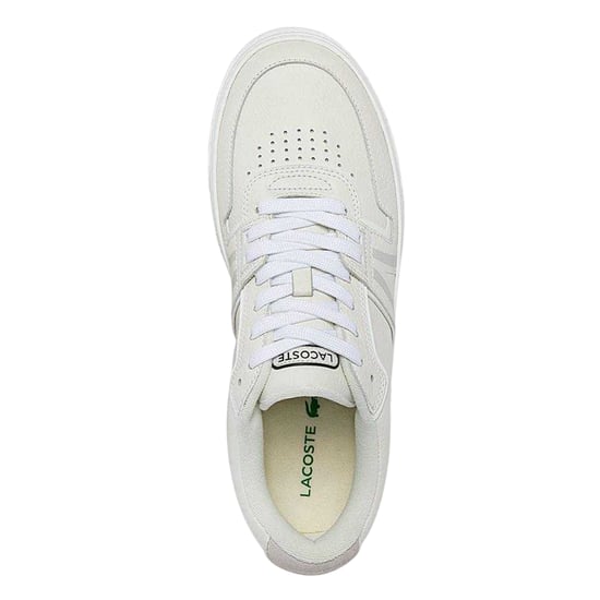 Lacoste Heren L003 Neo Leren Trainers (Wit) - Image 4