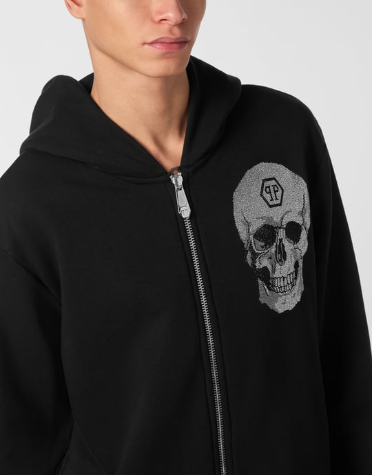 Hoodie Sweatjack Skull - Image 2