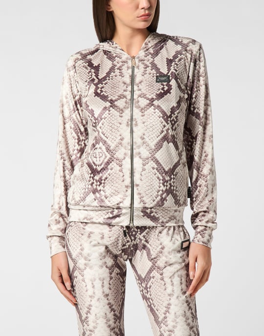 Hooded Sweatjacket Python - Image 2