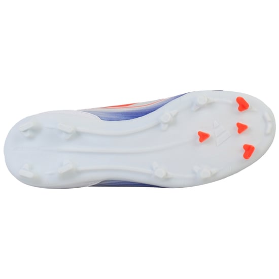 Adidas F50 League LL FG/MG Kids White Football Boots - Image 5