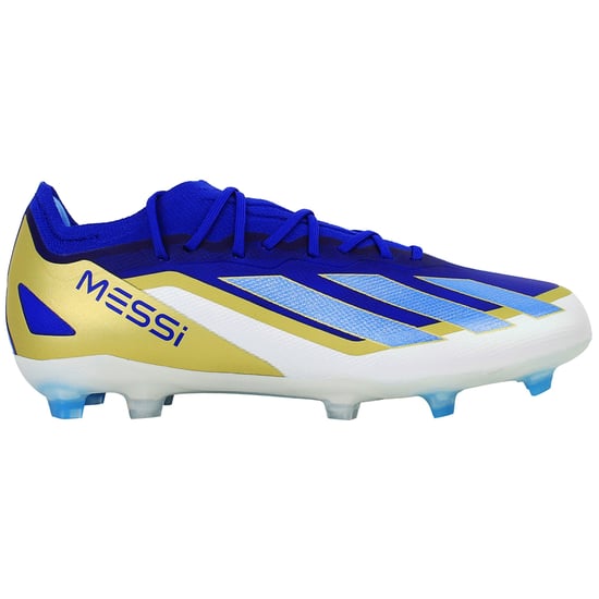 Adidas X Crazyfast Elite FG Messi Kids Blue Football Boots - Image 1