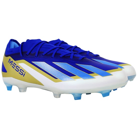 Adidas X Crazyfast Elite FG Messi Kids Blue Football Boots - Image 2