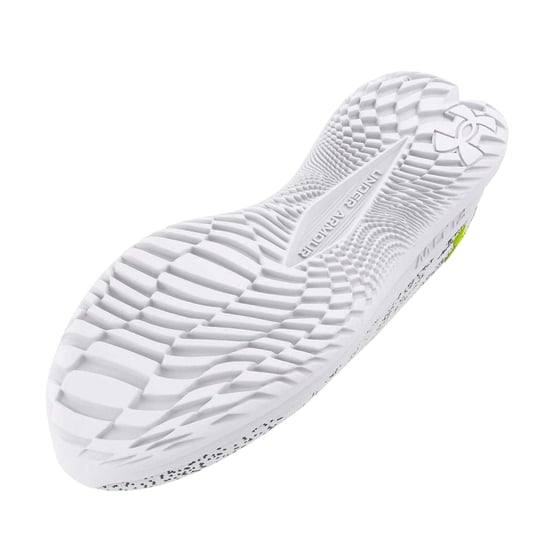 Under Armour Dames/Dames Velociti 3 Hardloopschoenen (Wit/Geel) - Image 4