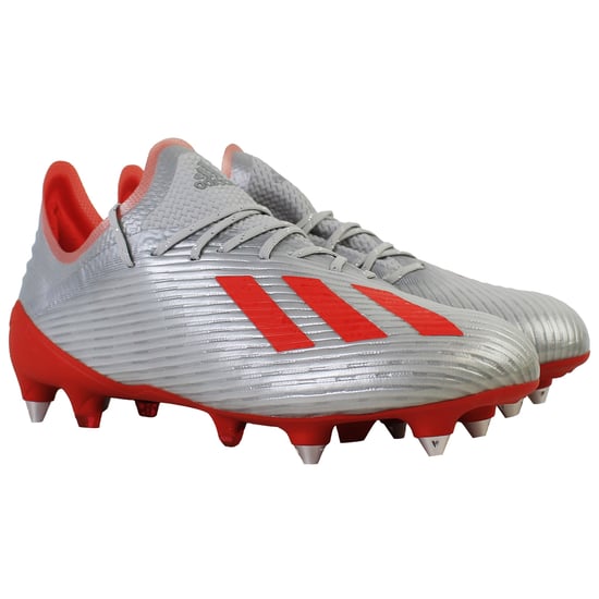 Adidas X 19.1 SG Mens Grey Football Boots - Image 2