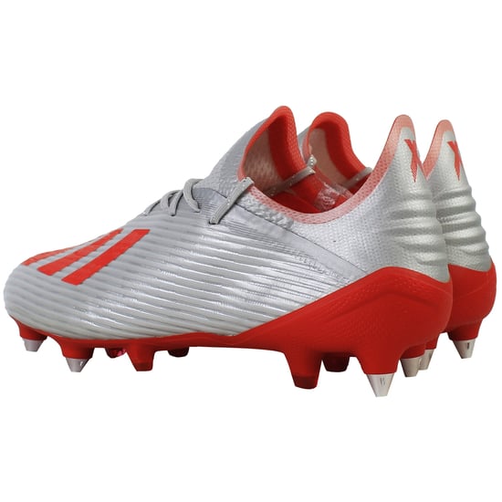 Adidas X 19.1 SG Mens Grey Football Boots - Image 3